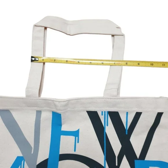 Brand New 1 Pack New Yorker Tote Bag! Blue Black Gray Never used - Picture 4 of 5